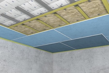 Звукоізоляція стелі в квартирі в Києві – базова система Soundproof